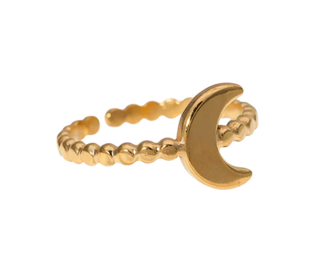 Moon Ring Gold